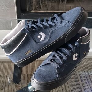 Converse Louie Lopez Navy Blue Mid-Top Sneakers